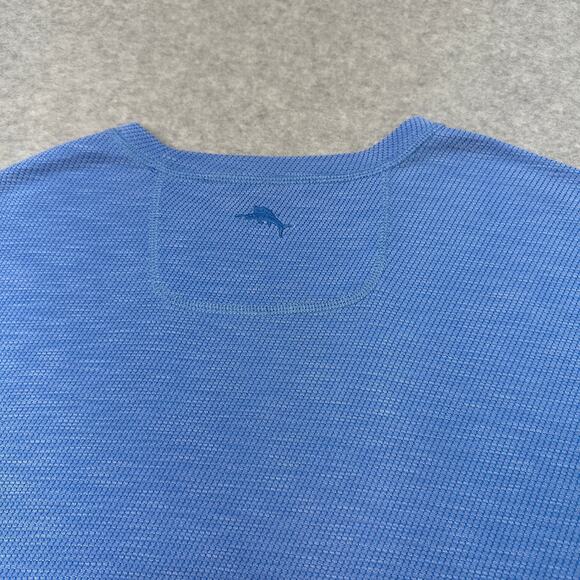 Tommy Bahama Flip Sky IslandZone TShirt SZ L ST225661 Pullover Short Sleeve Blue - Picture 4 of 9